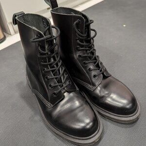 Dr. Martens Leather Combat Boots - Made in England